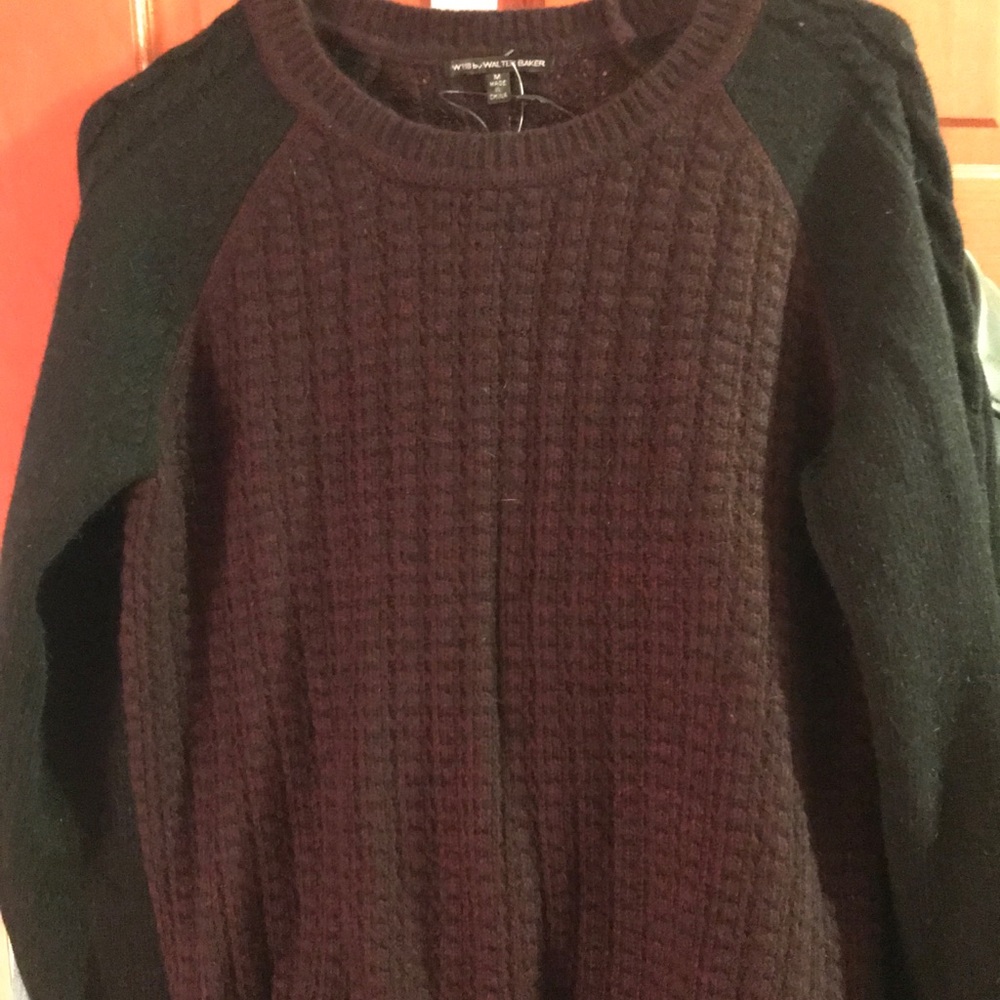 Walter Baker two tone sweater size M